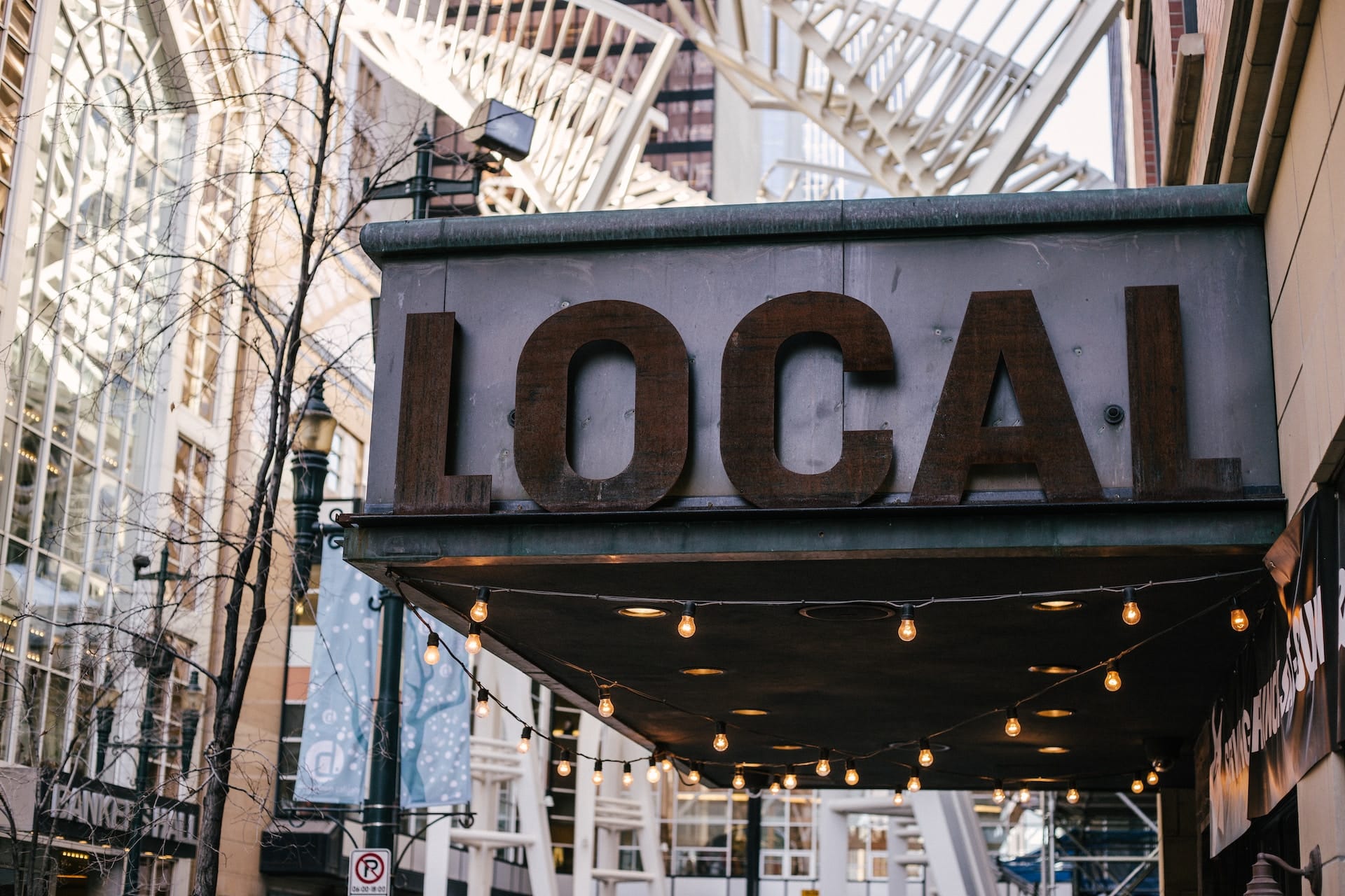 local sign